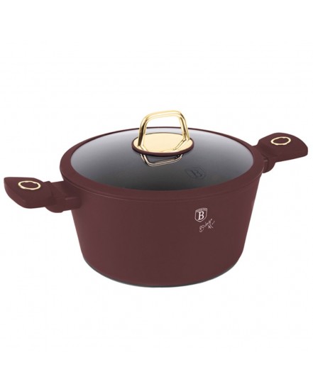 GARNEK TYTANOWY Z POKRYWĄ 30cm BERLINGER HAUS BH-8043 LEONARDO
