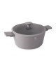 GARNEK TYTANOWY Z POKRYWĄ 28cm BERLINGER HAUS BH-8102 TAUPE