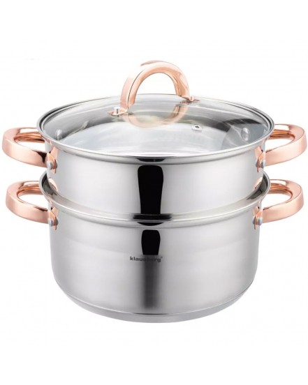 GARNEK NA PARĘ KLAUSBERG 3 ELEM. 22cm KB-7731 ROSE GOLD