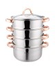 GARNEK NA PARĘ KLAUSBERG 5 ELEM. 22cm KB-7733 ROSE GOLD