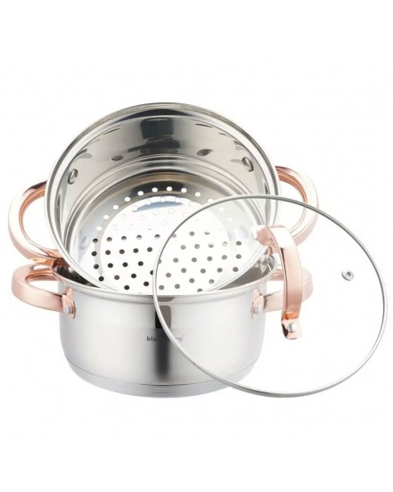 GARNEK NA PARĘ KLAUSBERG 3 ELEM. 18cm KB-7725 ROSE GOLD