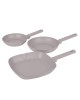 ZESTAW 3 PATELNI TYTANOWYCH BERLINGER HAUS BH-8109 TAUPE