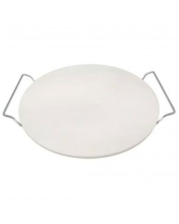 KAMIEŃ SZAMOT DO PIECZENIA I SERWOWANIA PIZZY 33cm KLAUSBERG KB-7788
