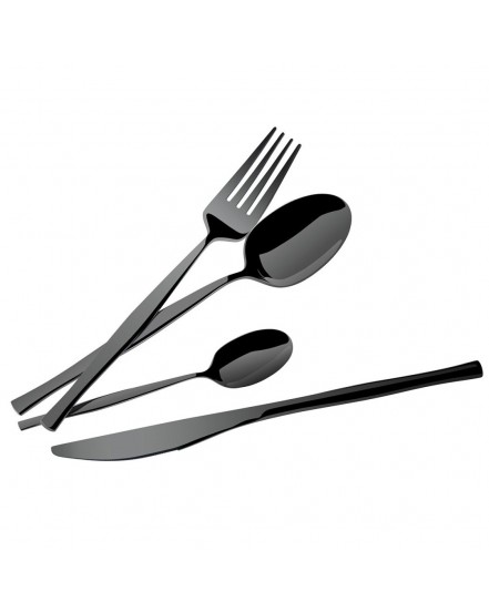 SZTUĆCE 24 ELEM. BERLINGER HAUS BH-3066 POŁYSK SHINY BLACK