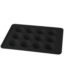 FORMA TYTANOWA DO MUFFINEK BERLINGER HAUS BH-7876 MATTE BLACK