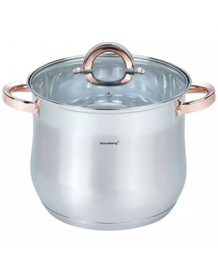KLAUSBERG GARNEK GASTRO Z POKRYWĄ 22cm 7L KB-7792