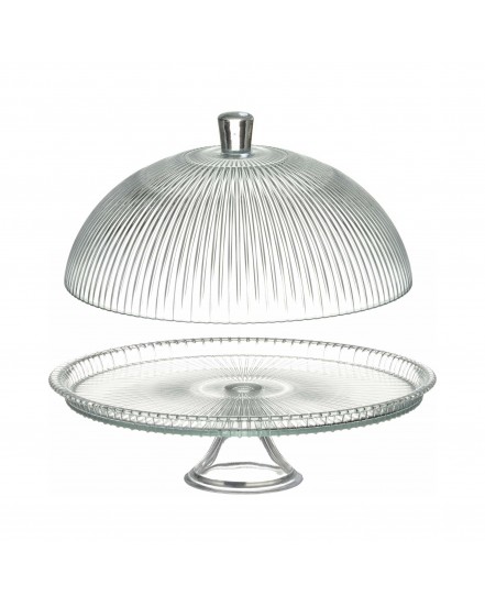 Patera z kloszem Aura, 320 x (h)230mm
