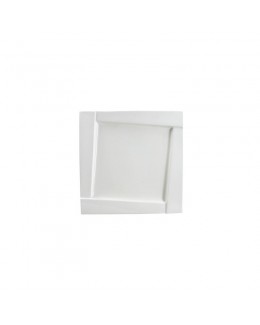 Talerz płaski kwadratowy deserowy - 16,5 cm - Ambition Kubiko