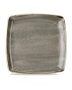Talerz kwadratowy 268 mm - CHURCHILL, Stonecast Peppercorn Grey
